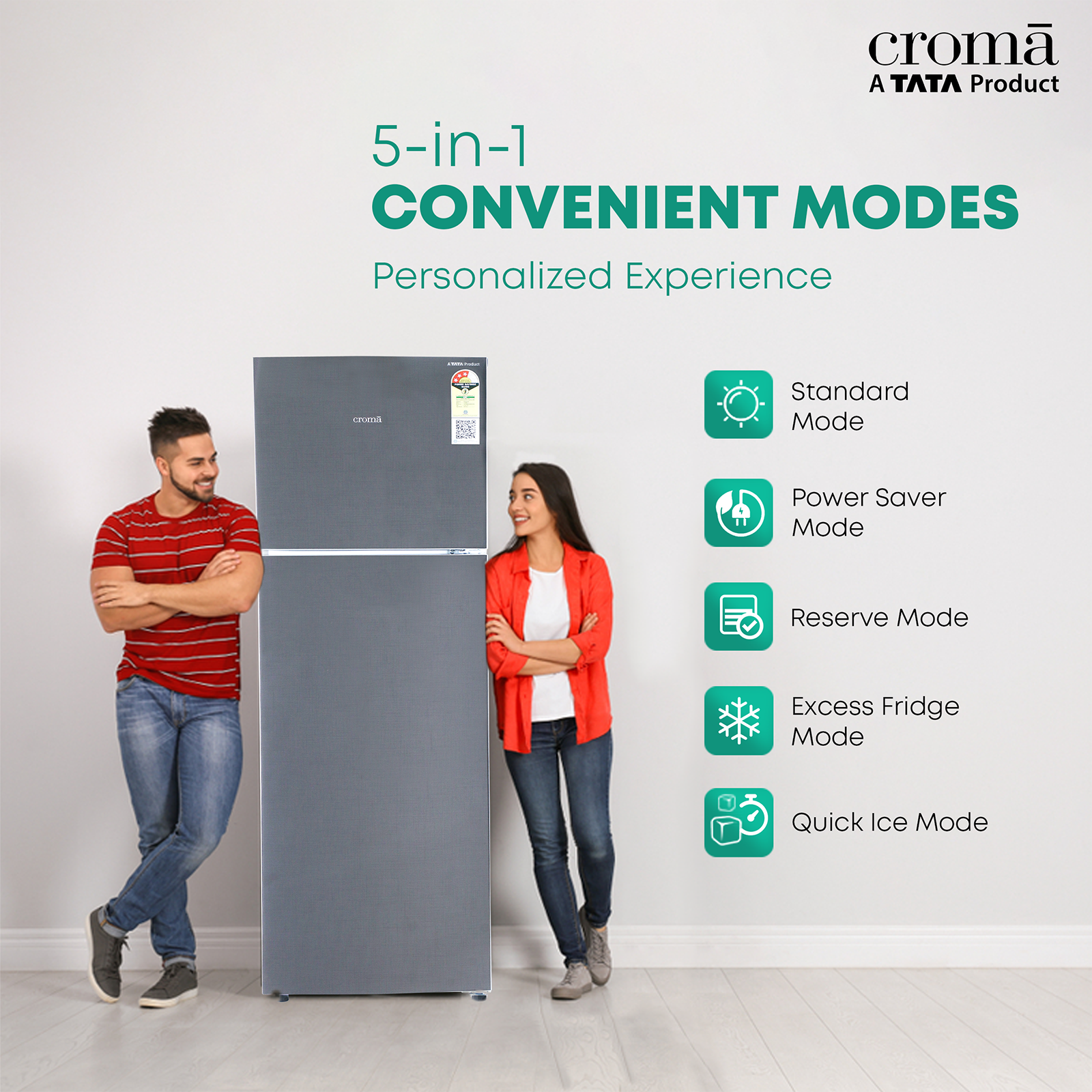 Tata deals croma refrigerator